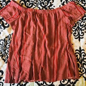 Off-the-Shoulder Shirt